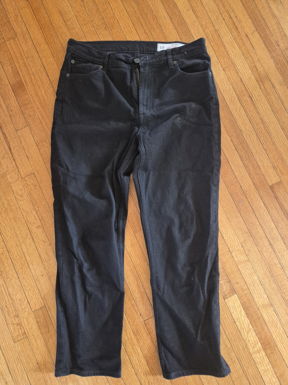 Gap Womens Black Cheeky Straight Pants